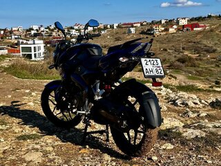 2016 Bajaj Pulsar NS 150, синий, 199999 рублей, вид 2