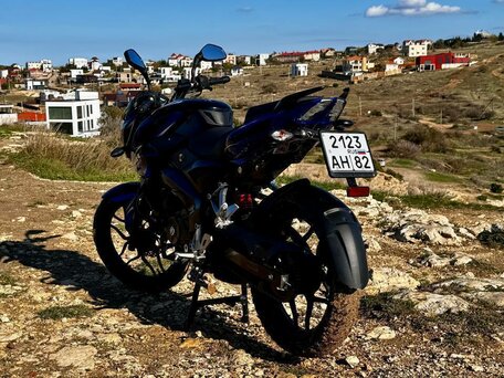 2016 Bajaj Pulsar NS 150, синий, 199999 рублей, вид 2