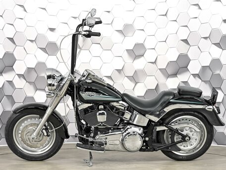 2008 Harley-Davidson Fat Boy, чёрный, 899000 рублей, вид 4