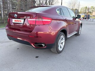 2009 BMW X6 50i 6-speed I (E71), красный, 1780000 рублей, вид 4