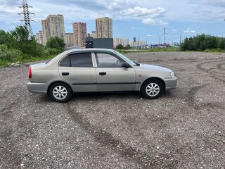 2008 Hyundai Accent ТагАЗ II, бежевый, 250000 рублей, вид 4