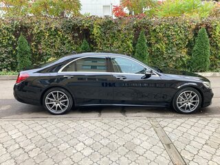 2018 Mercedes-Benz S-Класс 400 d Long VI (W222, C217) Рестайлинг, чёрный, 4500000 рублей, вид 4