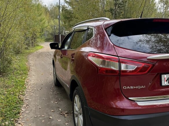 2014 Nissan Qashqai II, красный, 1500000 рублей - вид 13