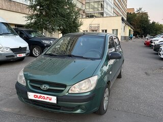 2005 Hyundai Getz I Рестайлинг, зелёный, 250000 рублей, вид 3