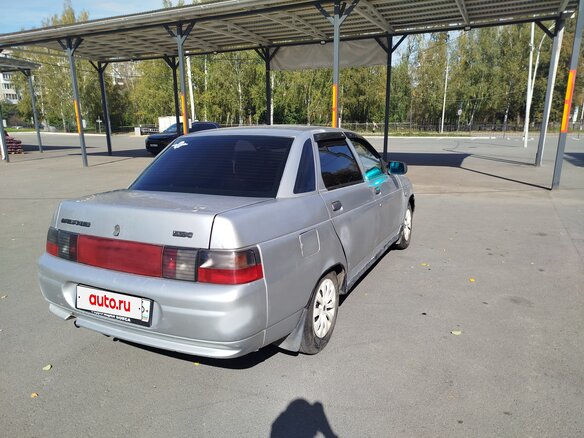 2004 Lada (ВАЗ) 2110, серебристый, 120000 рублей - вид 6