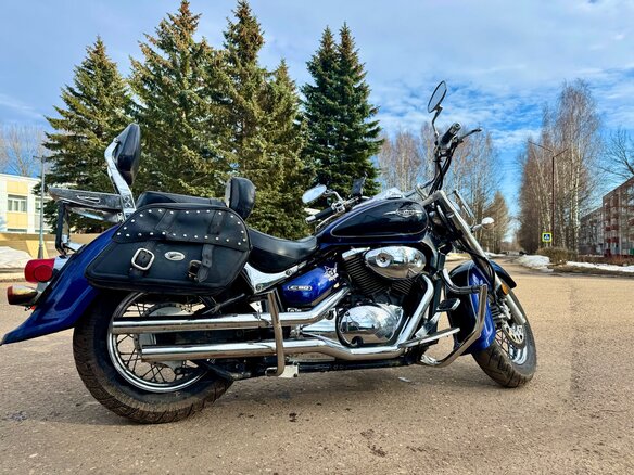 2006 Suzuki Boulevard C50, синий, 550000 рублей - вид 16
