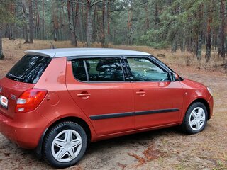 2010 Skoda Fabia II, оранжевый, 650000 рублей, вид 2