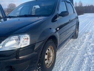 2009 Renault Logan I, чёрный, 400000 рублей, вид 1