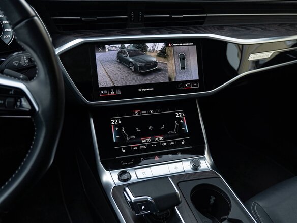 2020 Audi A6 55 TFSI V (C8), чёрный, 4500000 рублей - вид 19