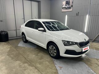 2021 Skoda Rapid II, белый, 1350000 рублей, вид 4
