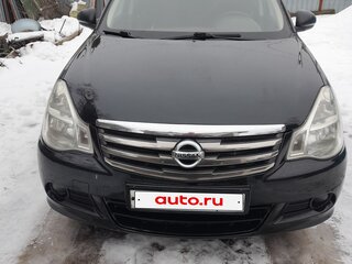 2014 Nissan Almera III (G15), чёрный, 590000 рублей, вид 2