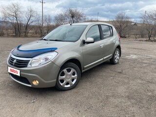 2011 Renault Sandero I, бежевый, 750000 рублей, вид 3