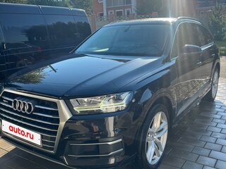 2019 Audi Q7 II (4M), синий, 3390000 рублей, вид 1
