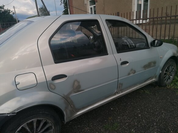 2006 Renault Logan I, серый, 150000 рублей - вид 5