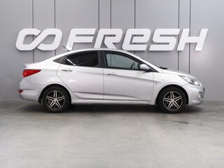 2012 Hyundai Solaris I, серебристый, 689000 рублей, вид 5