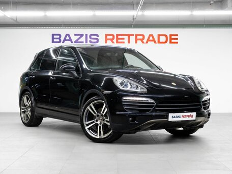 2011 Porsche Cayenne S II (958), чёрный, 2379000 рублей, вид 3