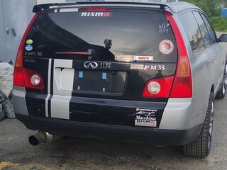 2002 Nissan Stagea II, серый, 1350000 рублей, вид 2