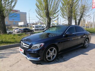 2016 Mercedes-Benz C-Класс 180 IV (W205), синий, 2000000 рублей, вид 2