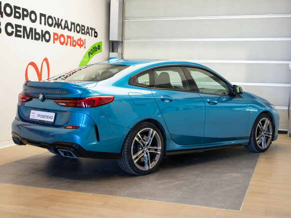 2021 BMW 2 серии Gran Coupe M235i xDrive F44, синий, 3450000 рублей - вид 3