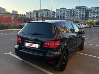 2010 Mercedes-Benz B-Класс 200 I (W245) Рестайлинг, чёрный, 1099000 рублей, вид 4