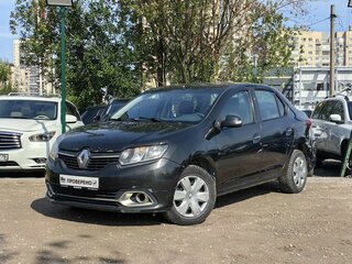 2014 Renault Logan II, чёрный, 429000 рублей, вид 1