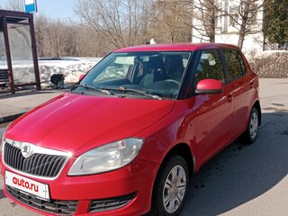 2014 Skoda Fabia II Рестайлинг, красный, 249000 рублей, вид 1