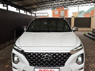 2019 Hyundai Santa Fe IV, белый, 3350000 рублей, вид 3