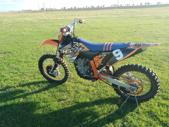2010 KTM 450 SX F, оранжевый, 225000 рублей - вид 8