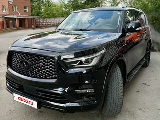 2021 Infiniti QX80 I Рестайлинг 3, чёрный, 9990000 рублей, вид 2