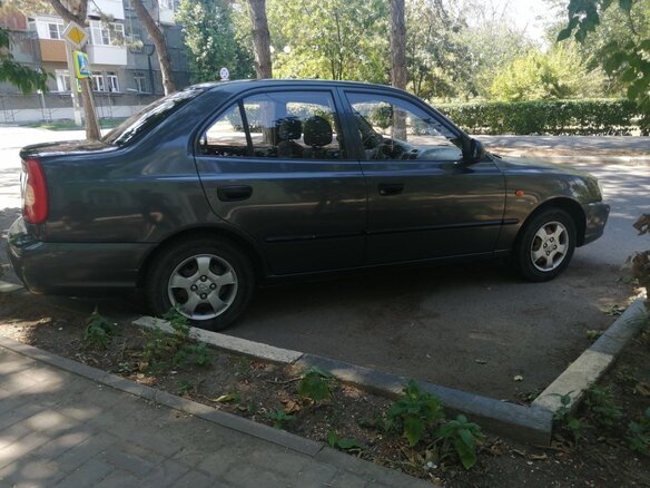 2008 Hyundai Accent ТагАЗ II, серый, 400000 рублей - вид 24