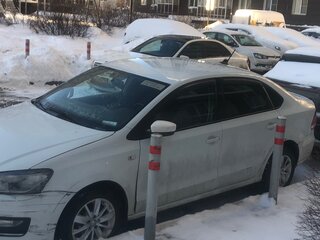 2017 Volkswagen Polo V Рестайлинг, белый, 585000 рублей, вид 4