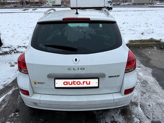 2009 Renault Clio III Рестайлинг, белый, 500000 рублей, вид 4