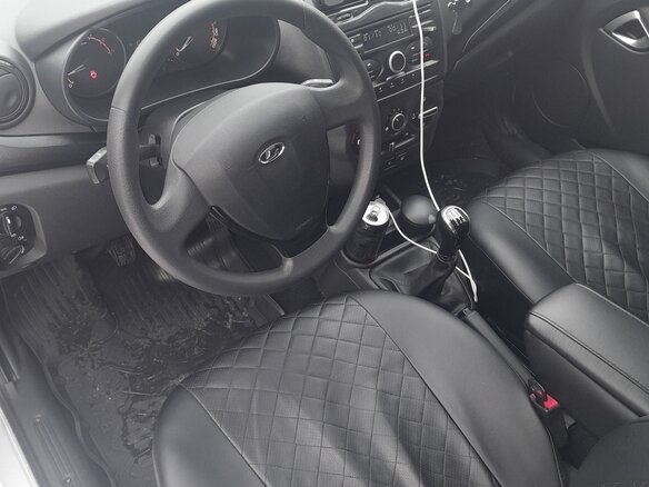 2022 Lada (ВАЗ) Granta Euro-2 I Рестайлинг, серый, 770000 рублей - вид 5