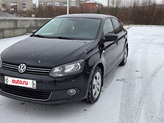 2013 Volkswagen Polo V, чёрный, 735000 рублей, вид 2