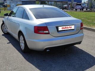 2008 Audi A6 III (C6), серебристый, 630000 рублей, вид 3