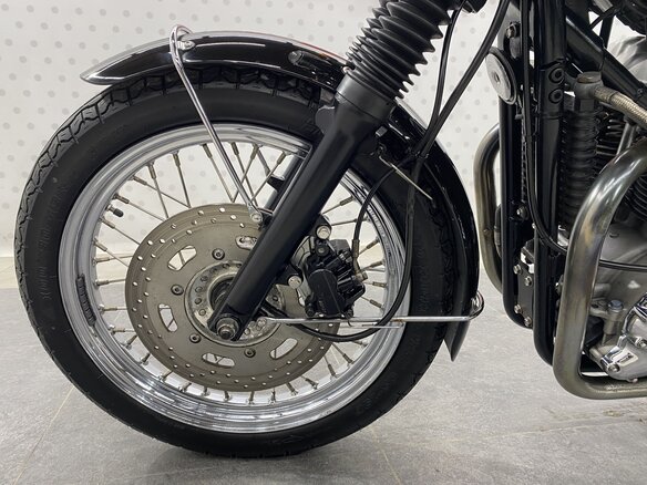 2007 Triumph Bonneville T100, чёрный, 549000 рублей - вид 4