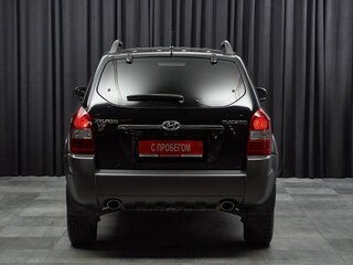 2008 Hyundai Tucson I, чёрный, 937000 рублей, вид 5
