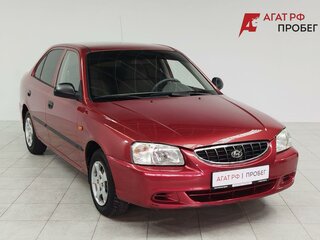 2005 Hyundai Accent ТагАЗ II, красный, 365000 рублей, вид 3