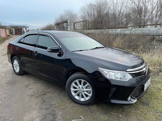 2015 Toyota Camry VII (XV50) Рестайлинг, чёрный, 1980000 рублей, вид 5