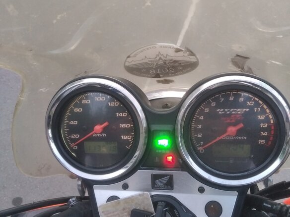 2002 Honda CB 400 Super Four, серый, 235000 рублей - вид 9