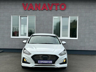 2017 Hyundai Sonata VII (LF) Рестайлинг, белый, 1595000 рублей, вид 2