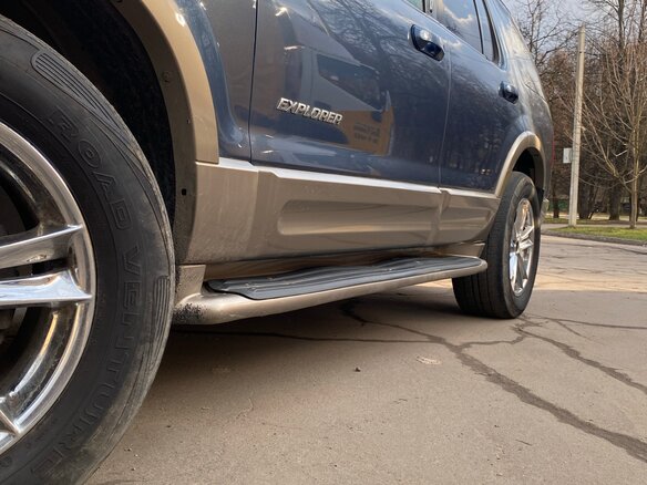 2002 Ford Explorer III, синий, 700000 рублей - вид 12