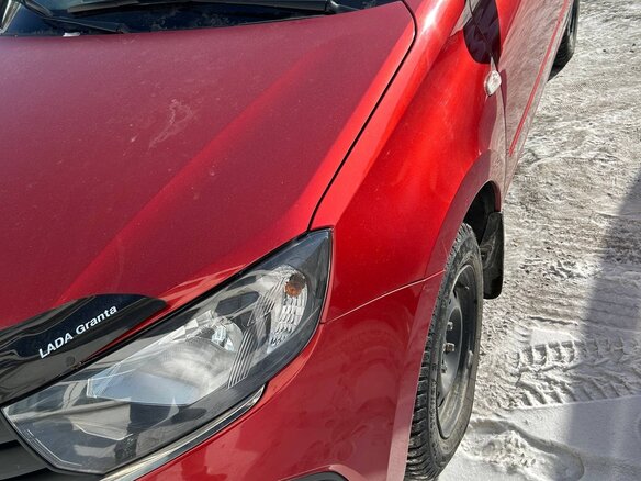 2021 Lada (ВАЗ) Granta I Рестайлинг, пурпурный, 610000 рублей - вид 8