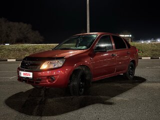 2012 Lada (ВАЗ) Granta I, красный, 230000 рублей, вид 1