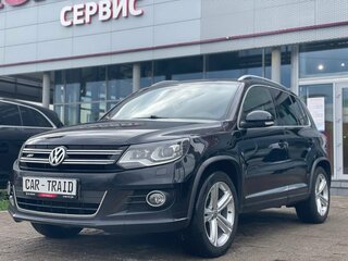 2014 Volkswagen Tiguan I Рестайлинг, чёрный, 1749000 рублей, вид 2