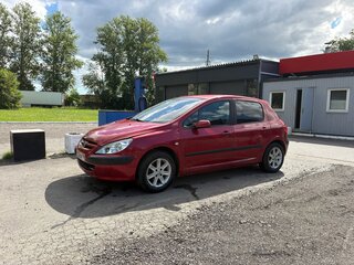2003 Peugeot 307 I, красный, 200000 рублей, вид 4