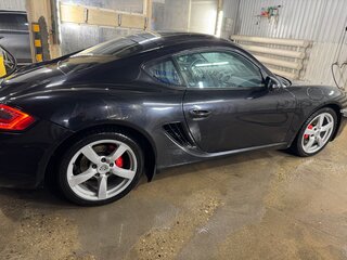 2007 Porsche Cayman S I (987), чёрный, 2990000 рублей, вид 5