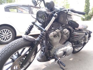 2011 Harley-Davidson Sportster 883, коричневый, 580000 рублей, вид 2