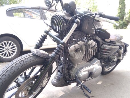 2011 Harley-Davidson Sportster 883, коричневый, 580000 рублей, вид 2