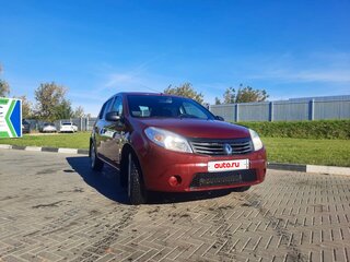 2012 Renault Sandero I, красный, 425000 рублей, вид 2